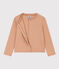 Kinder-Cardigan aus Baumwolle für Mädchen beige VINTAGE