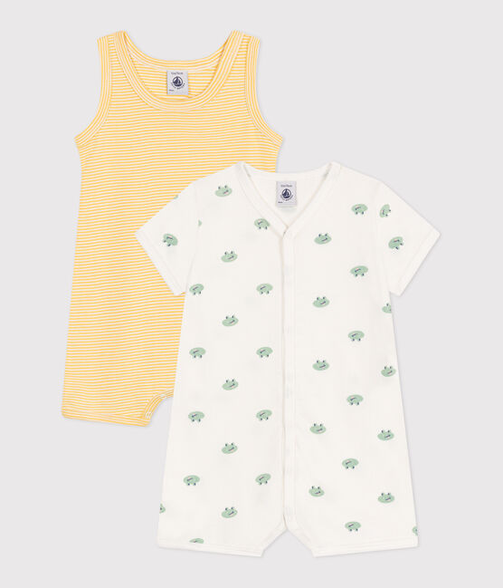 2er-Set Baby-Kurzoverall aus Baumwolle variante 1
