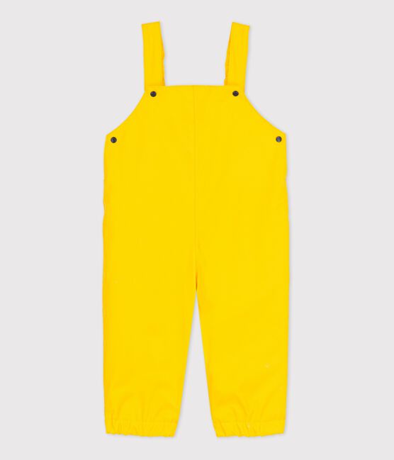 Regenhose mit Hosenträgern gelb JAUNE
