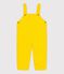 Regenhose mit Hosenträgern gelb JAUNE