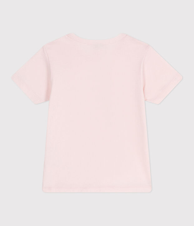 Kurz&auml;rmeliges Kinder-T-Shirt aus bedruckter Baumwolle FLEUR