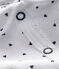 Baby-Strampler ohne Fuß mit Herzchen-Print weiss ECUME/blau MEDIEVAL