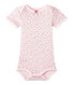 Bedruckter Baby-Mädchen-Kurzarmbody