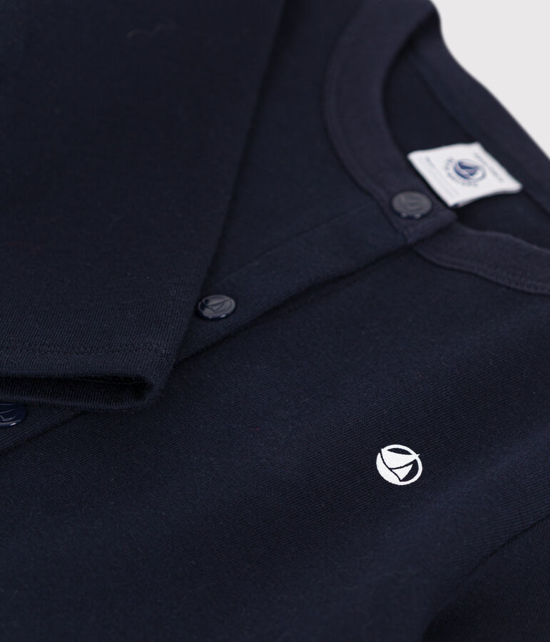 Kinder-Cardigan aus Baumwolle blau