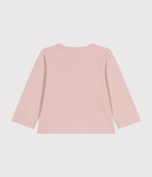 Baby-Cardigan aus Baumwolle rosa