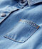 Langer Baby-Overall aus hellem Denim für Jungen. blau DENIM CLAIR