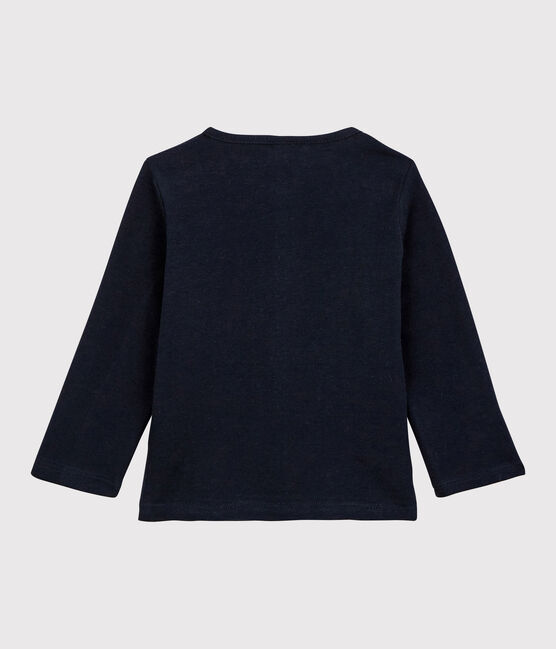 Baby-Cardigan aus Baumwolle blau SMOKING