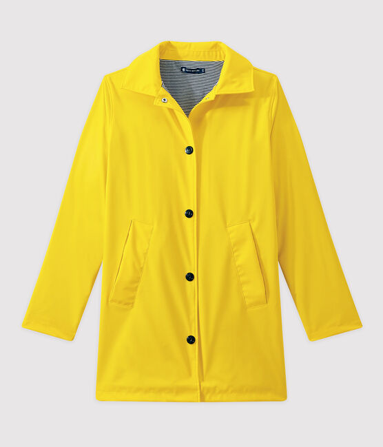 Damen-Regenjacke im City-Look JAUNE