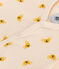 Baby-Kurzoverall aus Baumwolle mit Koala-Printmotiv weiss AVALANCHE/ MULTICO