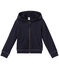 Mädchen-Kapuzensweatjacke blau SMOKING