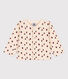 Baby-Cardigan aus bedrucktem Doppeljersey
