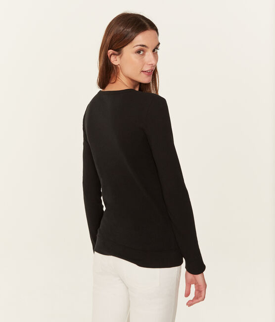 Damen-cardigan schwarz NOIR