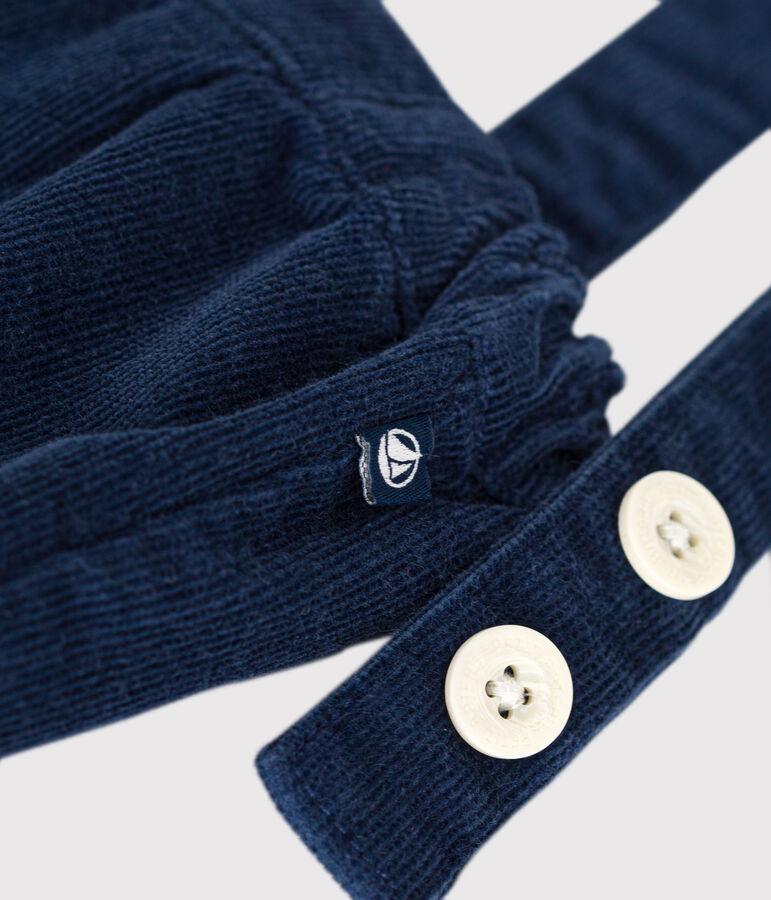 Baby-Tr&auml;gershorts aus Cord blau