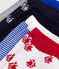5er-Set Kinder-Socken aus Baumwolle mit Schiffmotiv variante 1