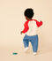 Baby-Sweatshirt aus leichtem Molton rot AVALANCHE/ AURORA