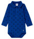 Langärmliger Baby-Body mit Polokragen für Jungen