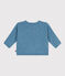 Baby-Wickeljacke aus Woll- und Baumwollstrick mit Lochmuster ADRIATIC