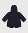 Babyparka mit Sherpafutter. blau SMOKING