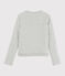 Cardigan aus Rundstrick für Damen grau BELUGA CHINE