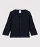 Baby-Cardigan aus Baumwolle blau SMOKING