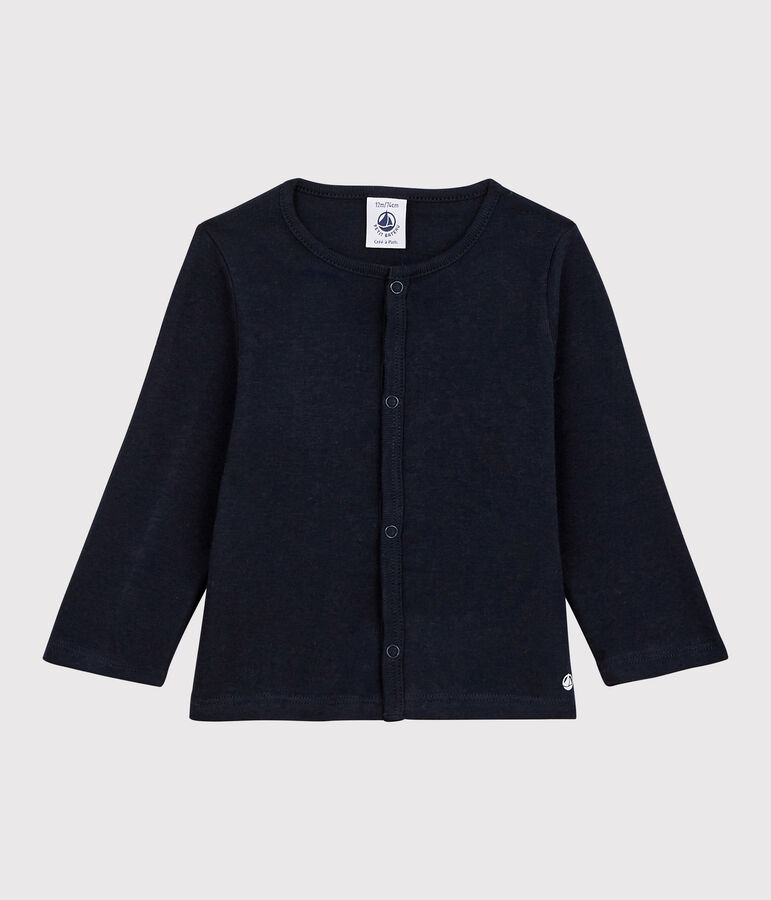 Baby-Cardigan aus Baumwolle blau SMOKING