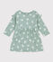 Langärmeliges Babykleid aus bedrucktem Doppeljersey PAUL/ MULTICO