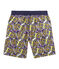 Bedruckte Strandshorts Kinder Jungen weiss MARSHMALLOW/weiss MULTICO