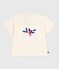 Langärmeliges Baby-T-Shirt aus Baumwolle mit Herzmotiv MILK/ MULTICO