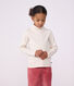 Kinder-Rollkragenshirt aus einfarbiger Baumwolle