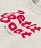 Baby-Sweatshirt aus Molton grau BELUGA CHINE
