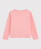 Kinder-Cardigan aus gedoppeltem Jersey für Mädchen rosa GRETEL