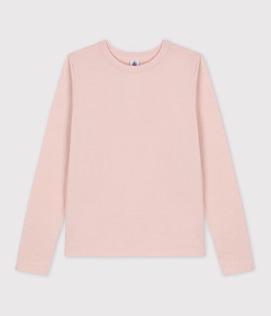 Warmes Damen-T-Shirt L\'ICONIQUE aus Baumwolle mit Rundhalsausschnitt SALINE  | Petit Bateau
