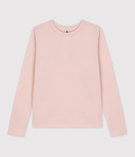 Warmes Damen-T-Shirt L'ICONIQUE aus Baumwolle mit Rundhalsausschnitt SALINE  | Petit Bateau