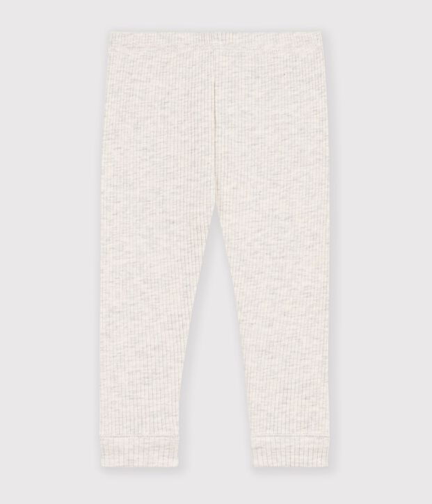 Baby-Leggings aus einfarbiger Baumwolle MONTELIMAR CHINE
