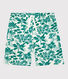 Gemusterte Badeshorts aus recyceltem Material für Jungen