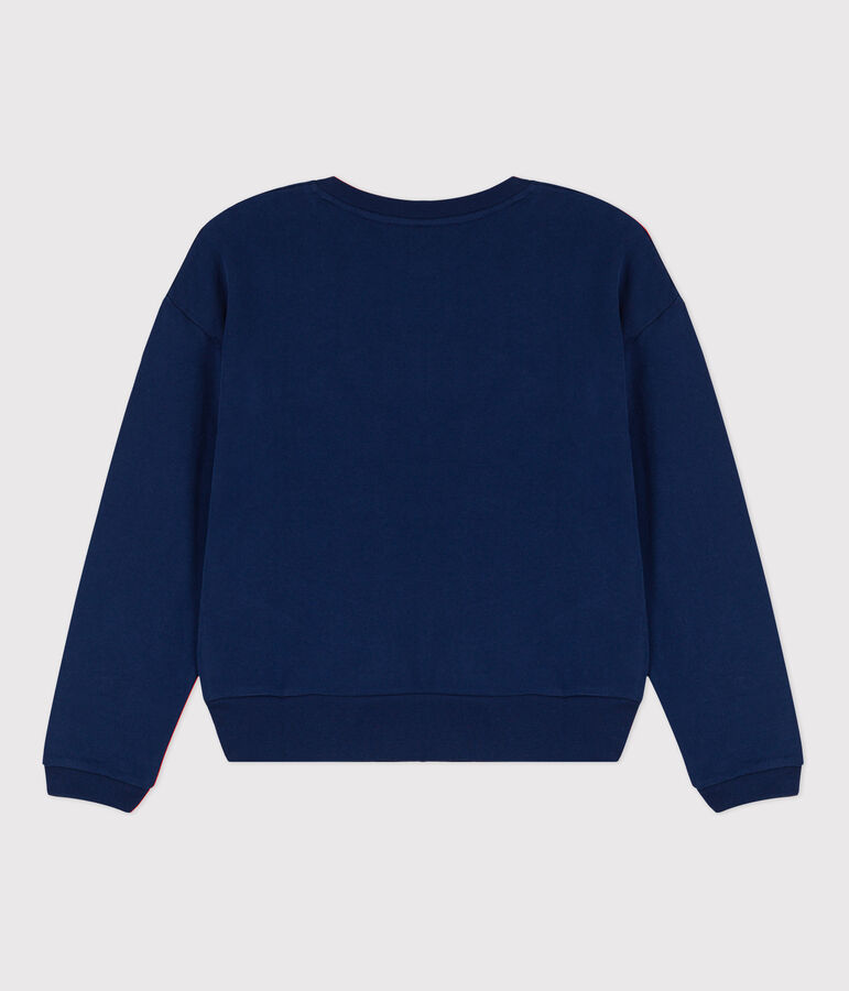 Sweatshirt aus Baumwolle f&uuml;r Damen blau