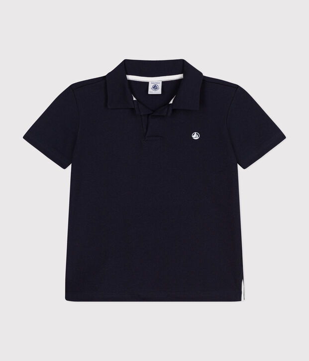 Kurz&auml;rmeliges Jungen-Poloshirt aus Baumwolle SMOKING