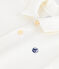 Kurzärmeliges Kinder-Poloshirt aus einfarbiger Baumwolle  weiss MARSHMALLOW