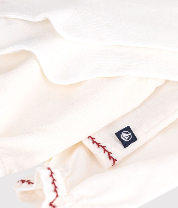 Baby-Geschenkset mit Bluse, Bloomer und Strumpfhose vielfarbig