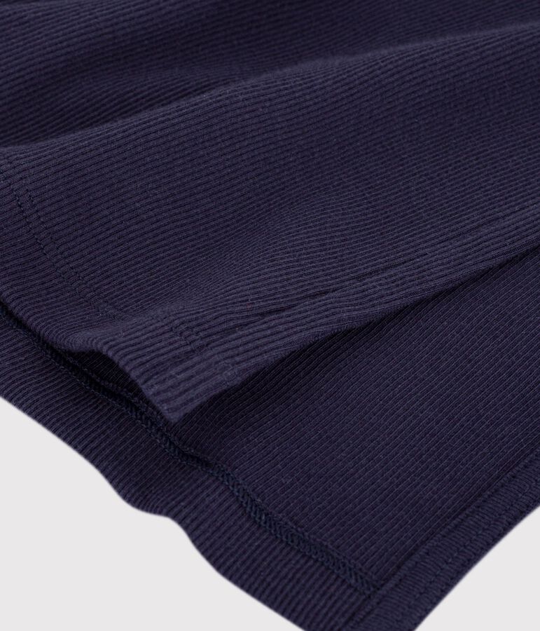 Langes Damen Tanktop-Kleid aus Baumwolle blau