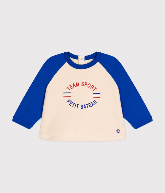 Baby-Sweatshirt aus Molton AVALANCHE/ CALVIN