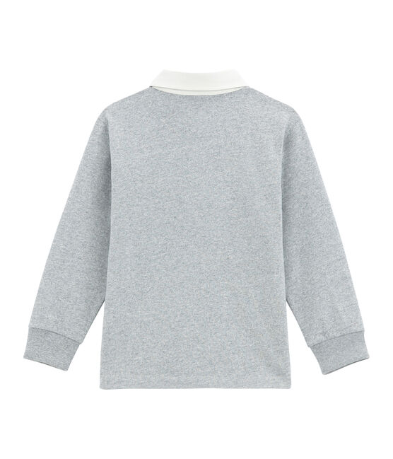 Jungen Polohemd im klassischen Stil grün SHERWOOD/weiss MULTICO