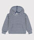 Gestreifter Kinder-Hoodie für Jungen