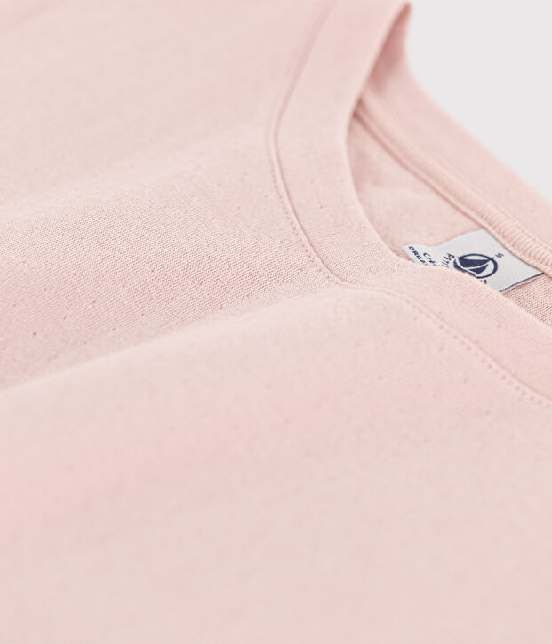 Damen-T-Shirt LE BOXY aus Baumwolle rosa