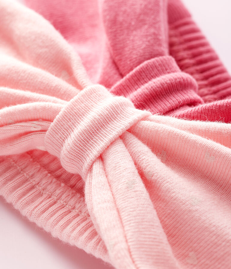 Set aus 2 Baby-Haarb&auml;ndern f&uuml;r M&auml;dchen variante 1