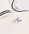 Baby-Sweatshirt aus einfarbigem Sherpa MILK