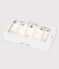 5er-Set Baby-Bodys aus Rippstrick variante 1