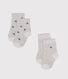 Set mit 2 Paar Baby-Socken