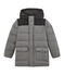 Jungen Daunenjacke aus wasserabweisendem Flanell grau SUBWAY CHINE