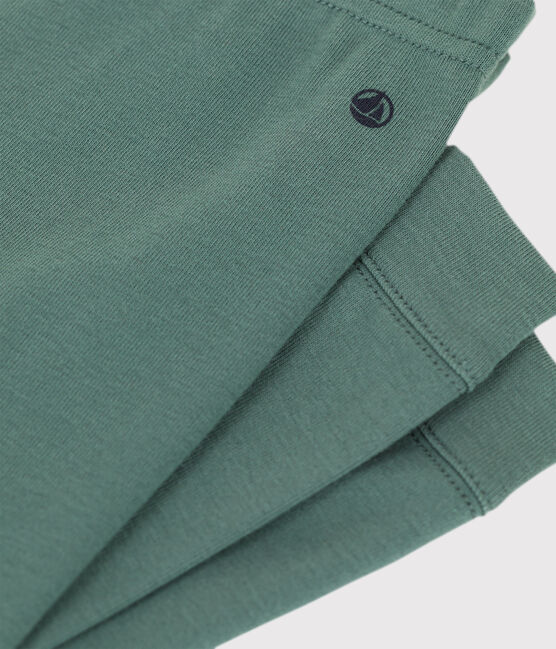 Baby-Leggings aus Baumwolle grün VALLEE